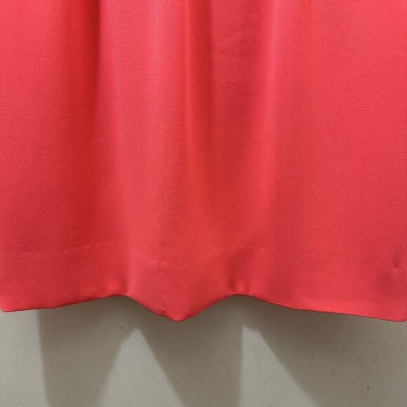 2/$30 J Crew Sleeveless Fit & Flare Dress Size 4 Coral Preppy Sundress Resort - Picture 4 of 10